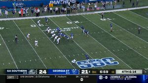 Video post by @GeorgiaStateFB on Twitter/X
