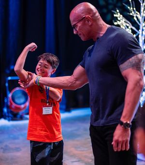 Image post by @therock on Instagram