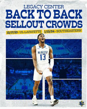 Image post by @McNeeseMBB on Twitter/X