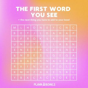 Image post by @playabowls on Instagram