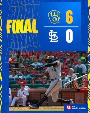 Image post by @Brewers on Twitter/X