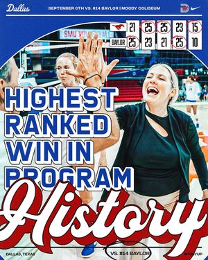 Image post by @smuvolleyball on Instagram