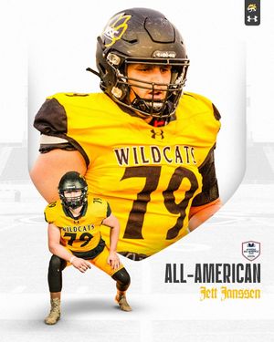 Image post by @waynestatefootball on Instagram
