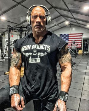 Image post by @therock on Instagram