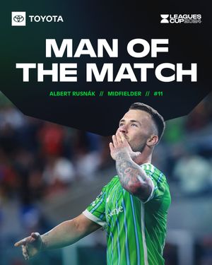 Image post by @SoundersFC on Twitter/X