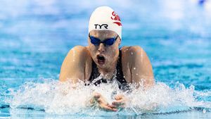 Image post by @IndianaSwimDive on Twitter