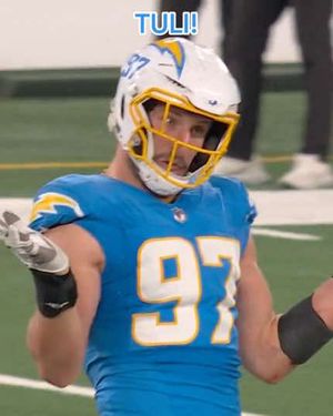 Image post by @chargers on TikTok
