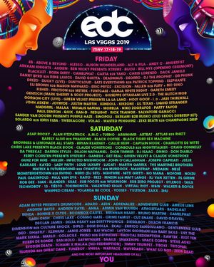 Image post by @edc_lasvegas on Instagram