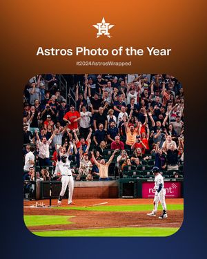 Image post by @astros on Instagram