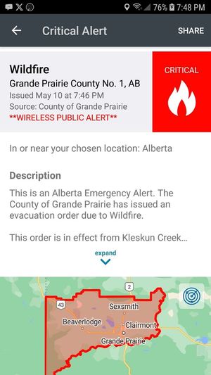 Image post by @cmcalgary on Facebook