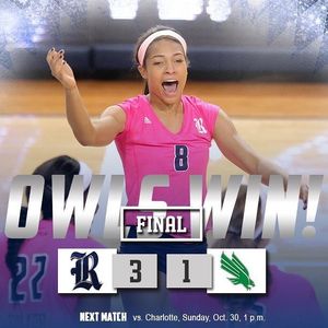 Image post by @ricevolleyball on Instagram