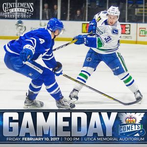 Image post by @UticaComets on Facebook