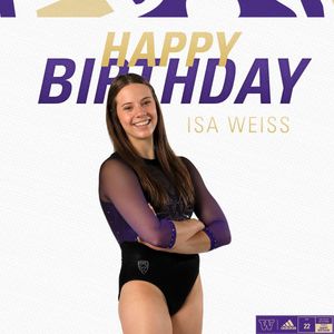 Image post by @uwgymnastics on Instagram