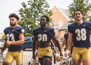 Image post by @ndfootball on Instagram