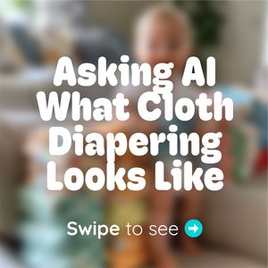 Image post by @kinderclothdiapers on Instagram