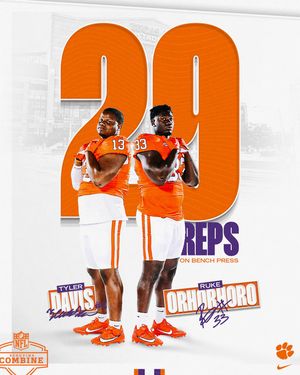Image post by @clemsonfb on Instagram