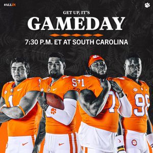 Image post by @clemsonfb on Twitter