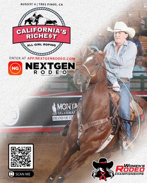 Image post by @womensrodeo on Instagram