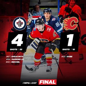 Image post by @nhlflames on Instagram
