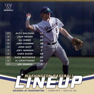 Image post by @uw_baseball on Instagram