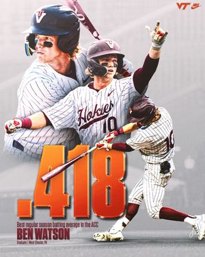 Image post by @hokiesbaseball on Instagram