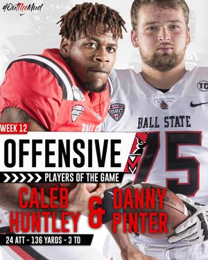Image post by @ballstatefb on Instagram