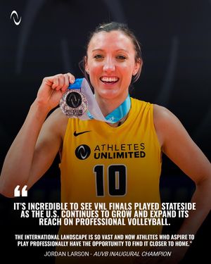 Image post by @auprovolleyball on Instagram