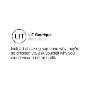 Image post by @litboutique on Instagram
