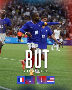 Image post by @equipedefrance on Twitter