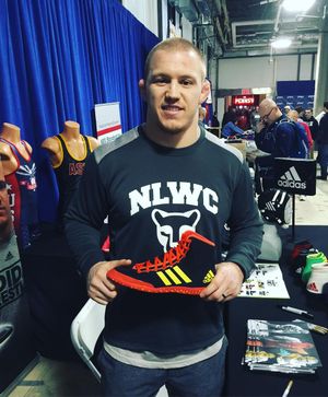 Image post by @adidaswrestling on Instagram