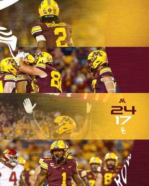 Image post by @gopherfootball on Instagram