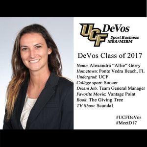 Image post by @UCFDeVosSBM on Twitter