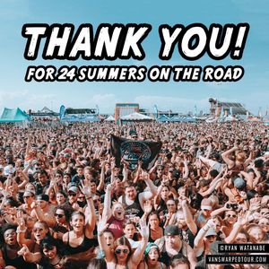 Image post by @vanswarpedtour on Instagram