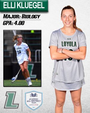 Image post by @LoyolaWLax on Twitter
