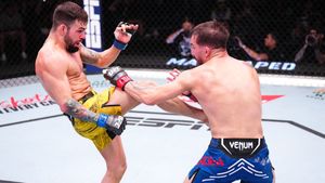 Image post by @ufc on Twitter