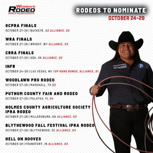 Image post by @womensrodeo on Instagram