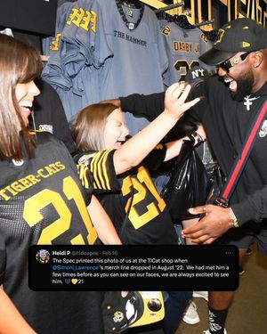 Image post by @hamiltontigercats on Instagram