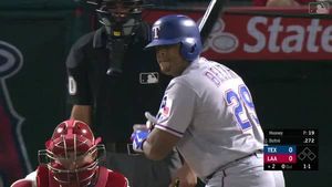 Image post by @rangersdetexas on Facebook