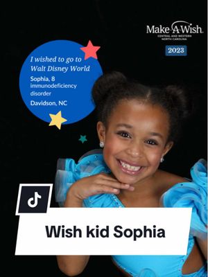 Video post by @makeawish_cwnc on TikTok
