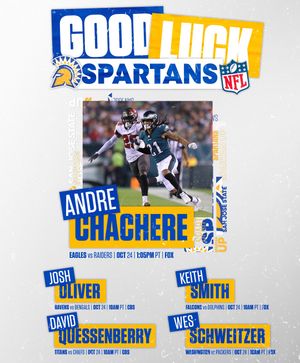 Image post by @sanjosestatefb on Instagram