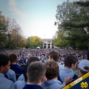 Image post by @ndfootball on Instagram