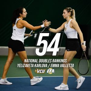 Image post by @vcuwtennis on Instagram