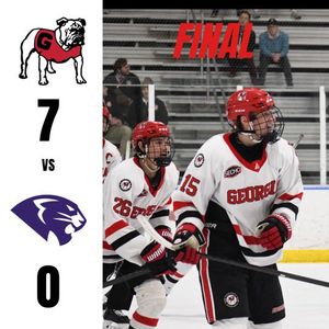 Image post by @UGAHockey on Twitter