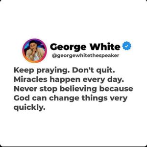 Image post by @iamgeorgewhitethespeaker on Instagram