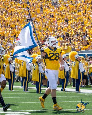 Image post by @wvusports on Instagram