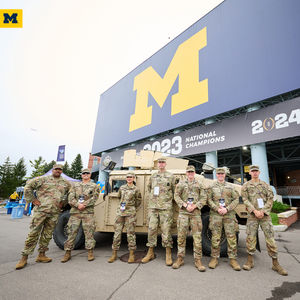 Image post by @umichathletics on Instagram