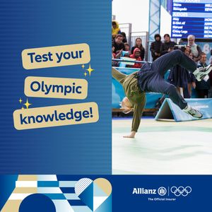 Image post by @Olympics on Twitter