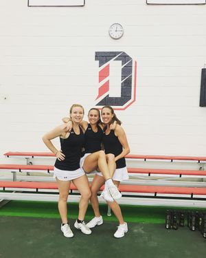 Image post by @davidsonwtennis on Instagram
