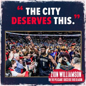 Image post by @PelicansNBA on Twitter