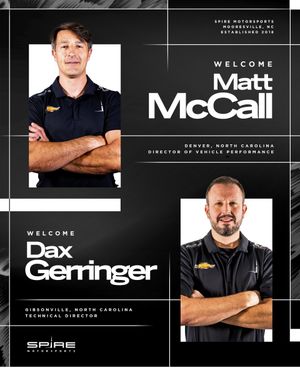 Image post by @SpireMotorsport on Twitter